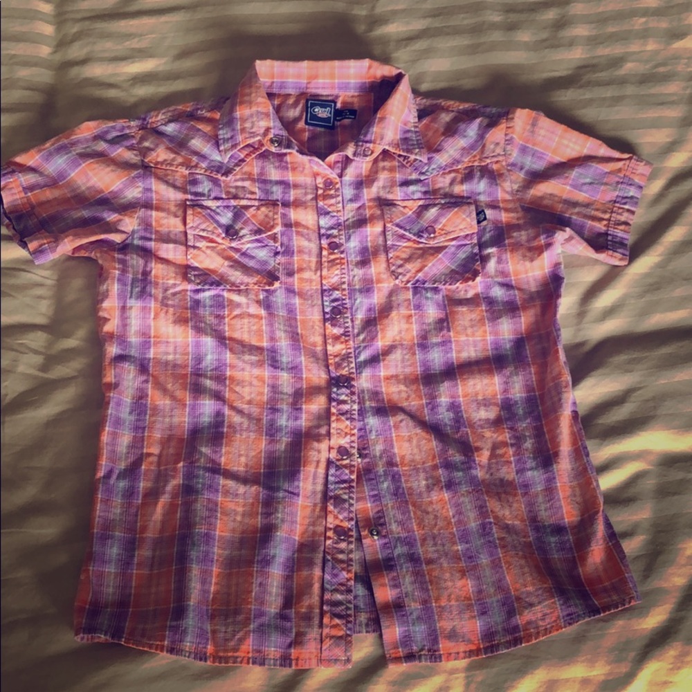 Cruel Girl short sleeved western shirt